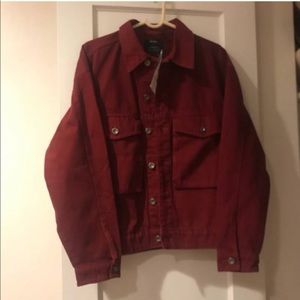 Red Denim Jacket